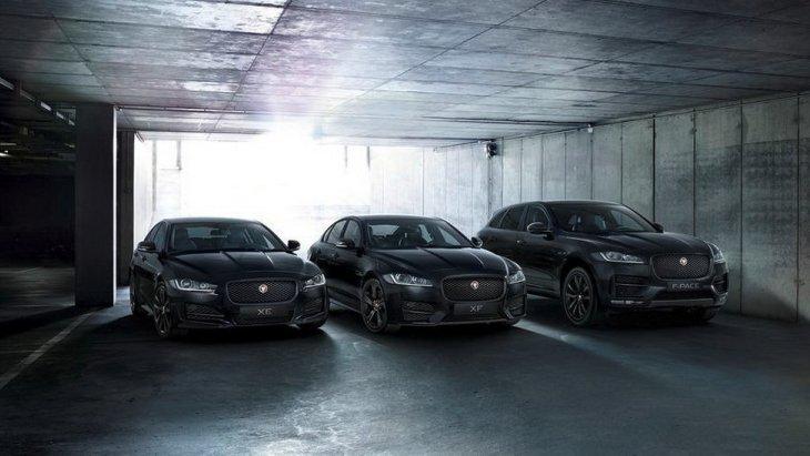 Три модели Jaguar получили спецверсию Black Edition