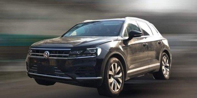 В Китае тестируют VW Touareg нового поколения