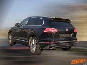 В Китае тестируют VW Touareg нового поколения