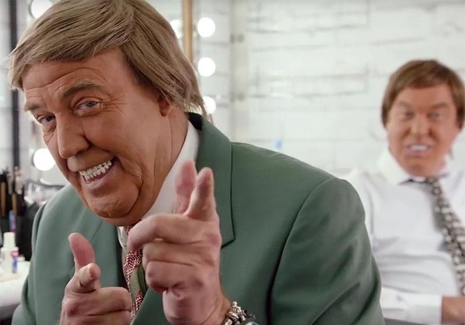 Ведущие The Grand Tour попытались стать похожими на американцев. Вышло не очень