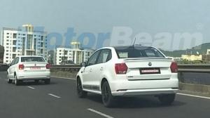 Volkswagen вывел на тесты «спортивный» седан Ameo Sport
