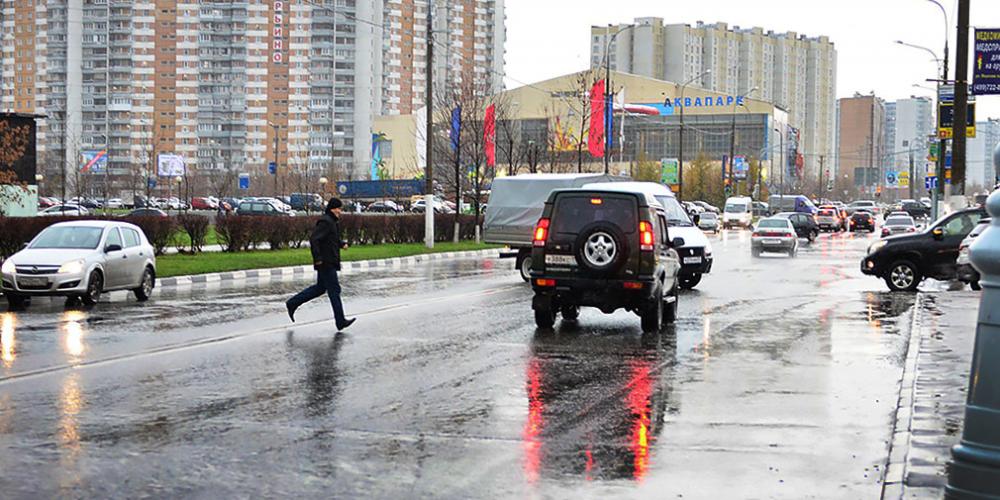 Пешеходам предложили разрешить переходить дорогу в любом месте

