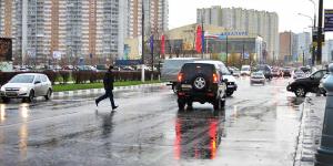 Пешеходам предложили разрешить переходить дорогу в любом месте

