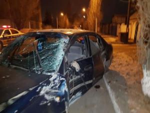 Полицейским пришлось таранить авто с пьяным угонщиком в Павлодаре