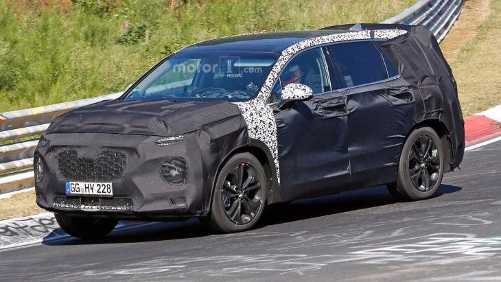 Новый Hyundai Santa Fe представят в феврале 2018 года