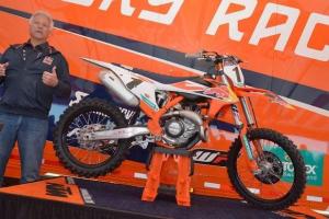 Гоночный кроссбайк KTM 450 SX-F Factory Edition 2018