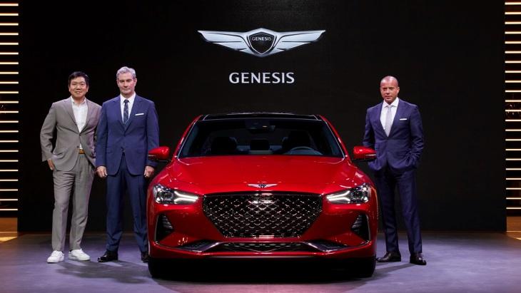Седан Genesis G70 дебютировал на Ближнем Востоке