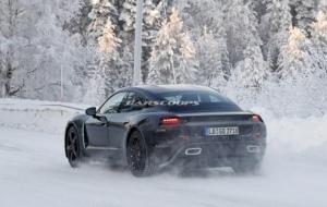 Porsche испытала свой первый электрокар в зимних условиях