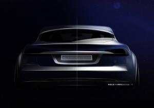 Раскрыт дизайн универсала на базе Tesla Model S