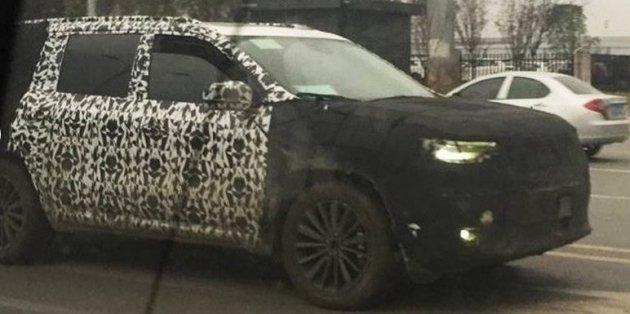 Jeep приступил к тестам нового кроссовера