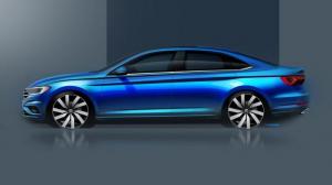 Volkswagen показал новую Jetta со всех сторон