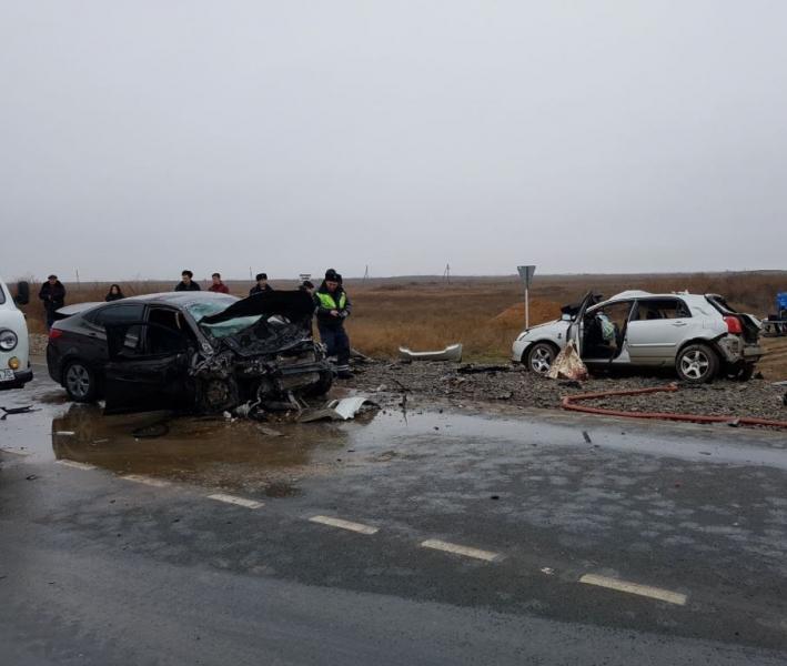 В ДТП под Астраханью погибли шесть человек, включая грудного ребенка
