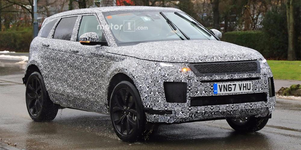 Land Rover вывел на тесты новый Range Rover Evoque

