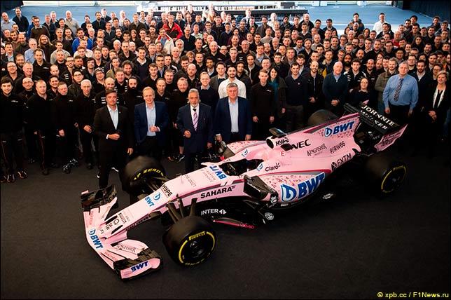 В Force India отмечают окончание сезона