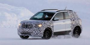 Volkswagen испытал новый кроссовер на базе Polo в зимних условиях

