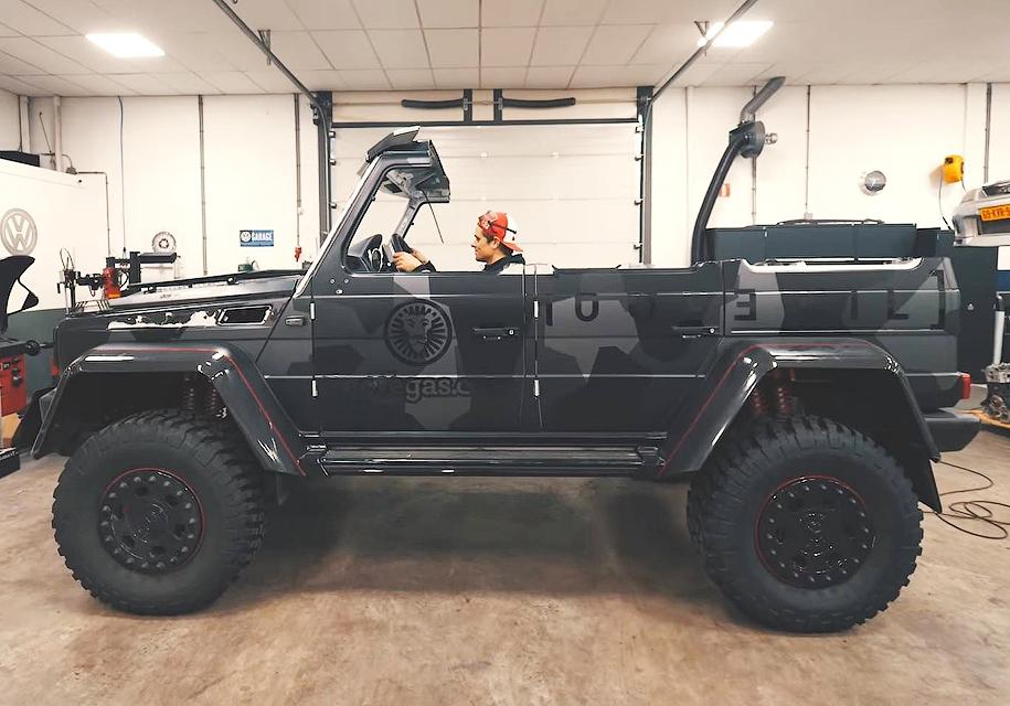 Mercedes-Benz G500 за четверть миллиона станет кабриолетом, чтобы помещаться в гараж