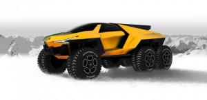 Lamborghini Raton – новый брутальный внедорожник независимого дизайнера