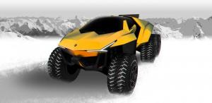 Lamborghini Raton – новый брутальный внедорожник независимого дизайнера