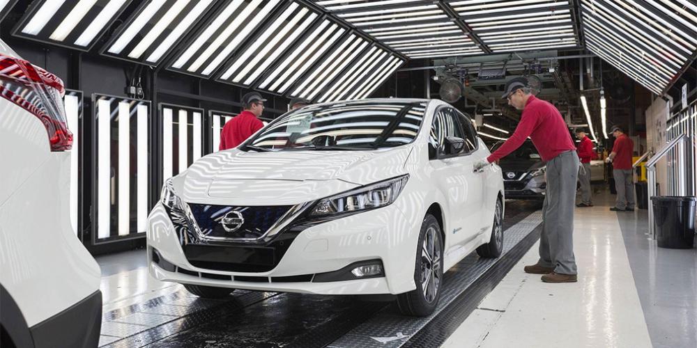 В Европе началось производство Nissan Leaf нового поколения

