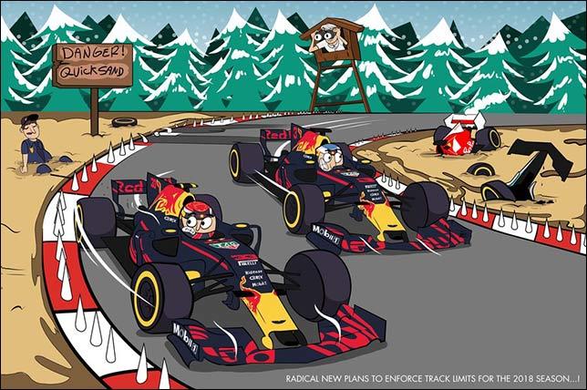 Рождественская открытка от Red Bull Racing