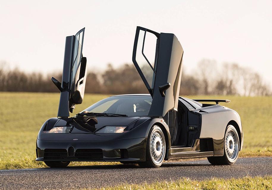 Bugatti EB110 GT, на котором почти не ездили, оценили в миллион долларов