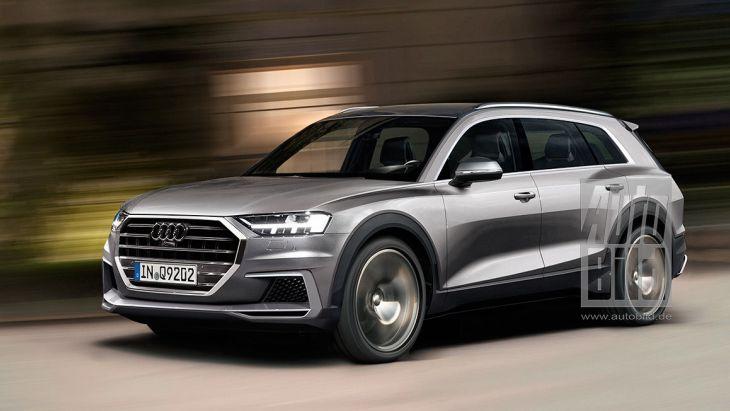 Полноразмерный кроссовер Audi Q9: первые изображения