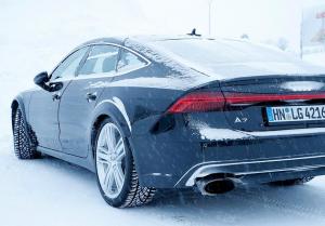 Сфотографирован прототип нового 600-сильного хэтчбека Audi RS7