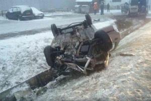 В Словакии автобус с возвращавшимися домой украинцами попал в ДТП