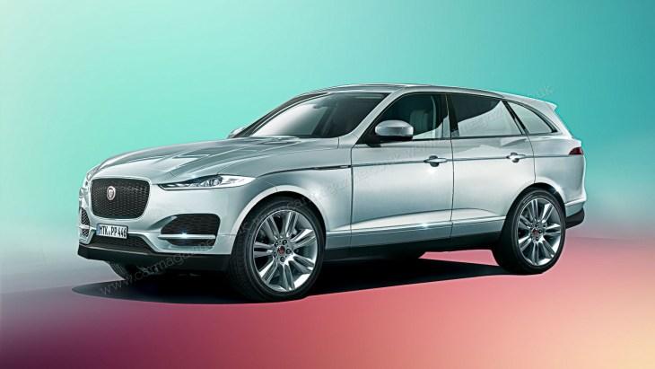 Флагманский кроссовер Jaguar J-Pace: первые изображения