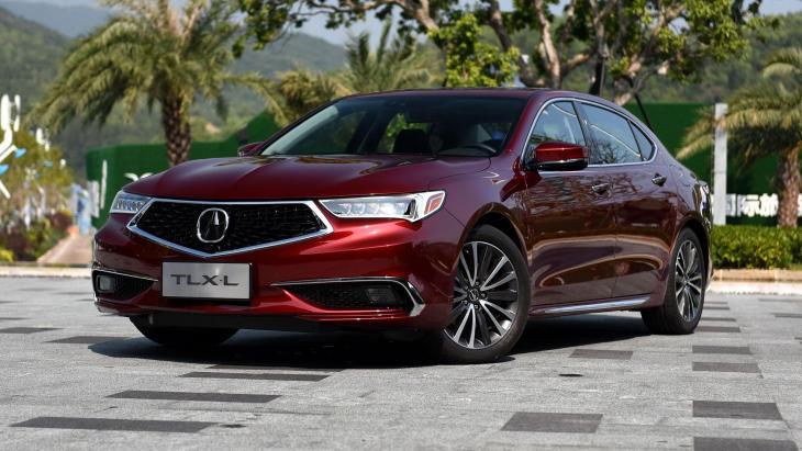 Озвучены цены «растянутого» седана Acura TLX-L