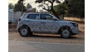 Кроссовер Mahindra на базе Tivoli проходит дорожные тесты