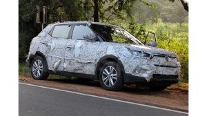 Кроссовер Mahindra на базе Tivoli проходит дорожные тесты