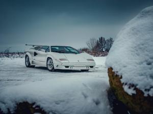 На аукцион выставят Lamborghini Countach, доработанный Горацио Пагани