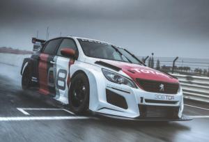 Peugeot презентовала новый автомобиль 308TCR