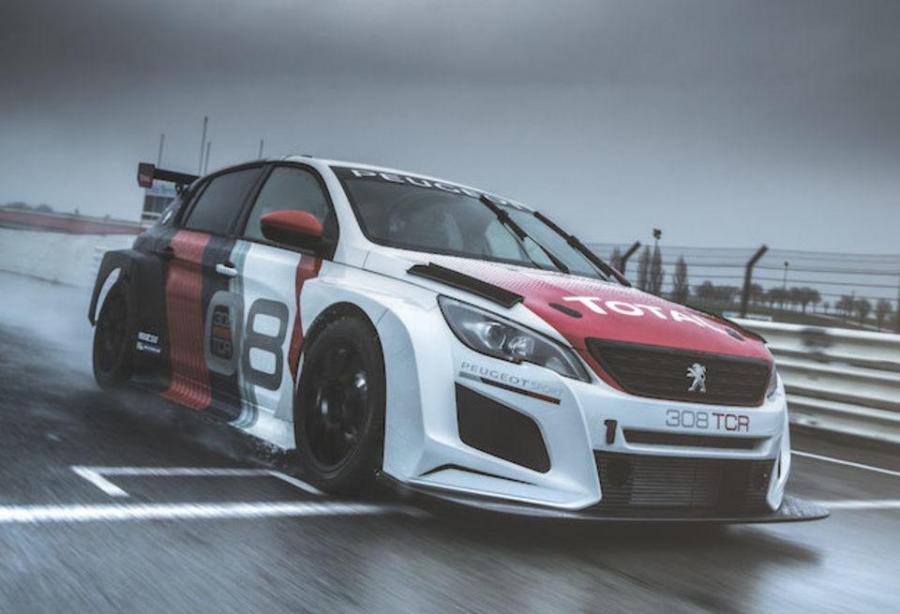 Peugeot презентовала новый автомобиль 308TCR