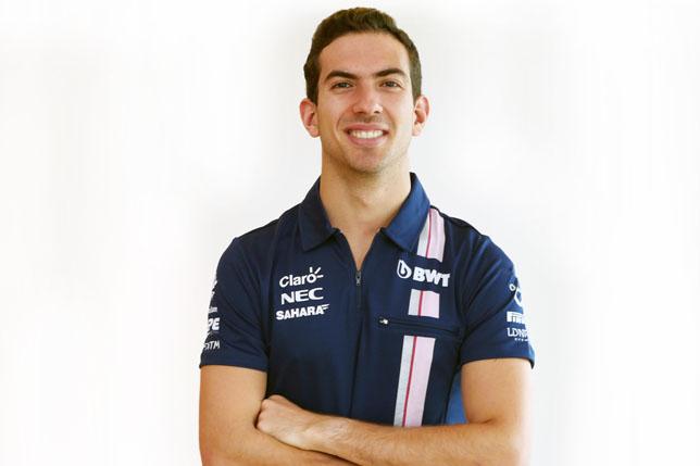 Николас Латифи – резервный гонщик Force India