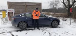 Tesla Model 3 установил рекорд «Пушечного ядра»