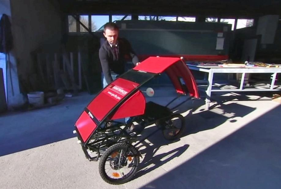 Босниец изобрел складывающийся мини-автомобиль