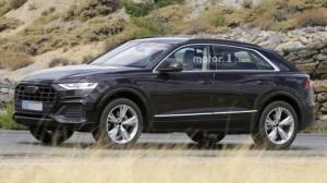 Кроссовер Audi Q8 замечен без камуфляжа