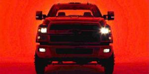 Chevrolet опубликовала первое изображение нового грузовика Silverado
