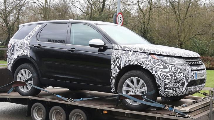 Land Rover вывел на тесты обновлённый Discovery Sport