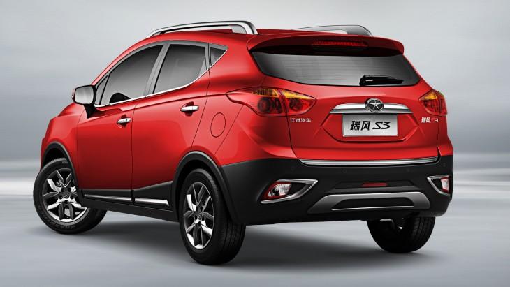В России зарегистрирован китайский кроссовер JAC S3