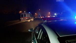 В Алматы Volkswagen подрезал автобус