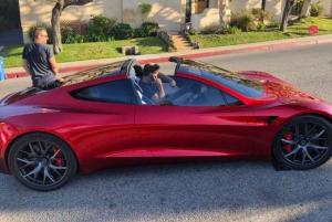 Электрокар Tesla Roadster 2020 впервые засняли на дорогах