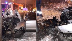 Три человека погибли при попытке водителя уйти от полицейской погони в Петербурге