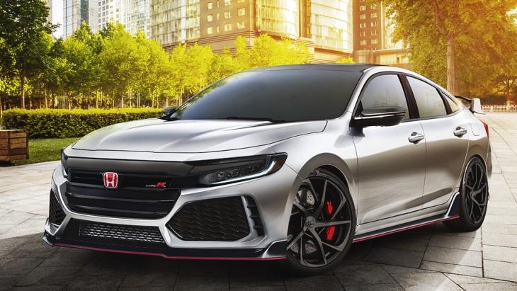 «Заряженный» седан Honda Insight Type-R: первые изображения