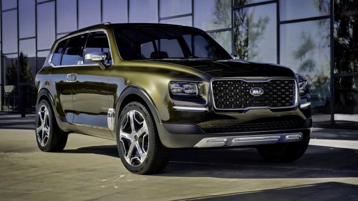 KIA подтвердила выпуск серийного кроссовера Telluride