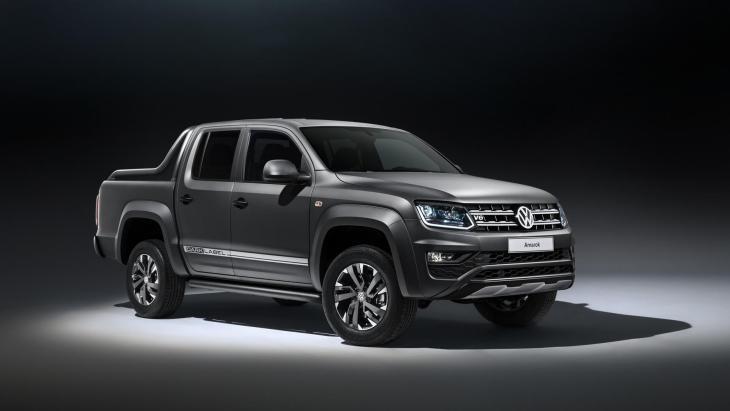 Особый пикап Volkswagen Amarok Dark Label поступил в продажу
