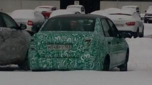 Обновлённый LADA Granta сфотографировали в Тольятти