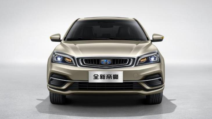 Geely рассекретила обновлённый седан Emgrand